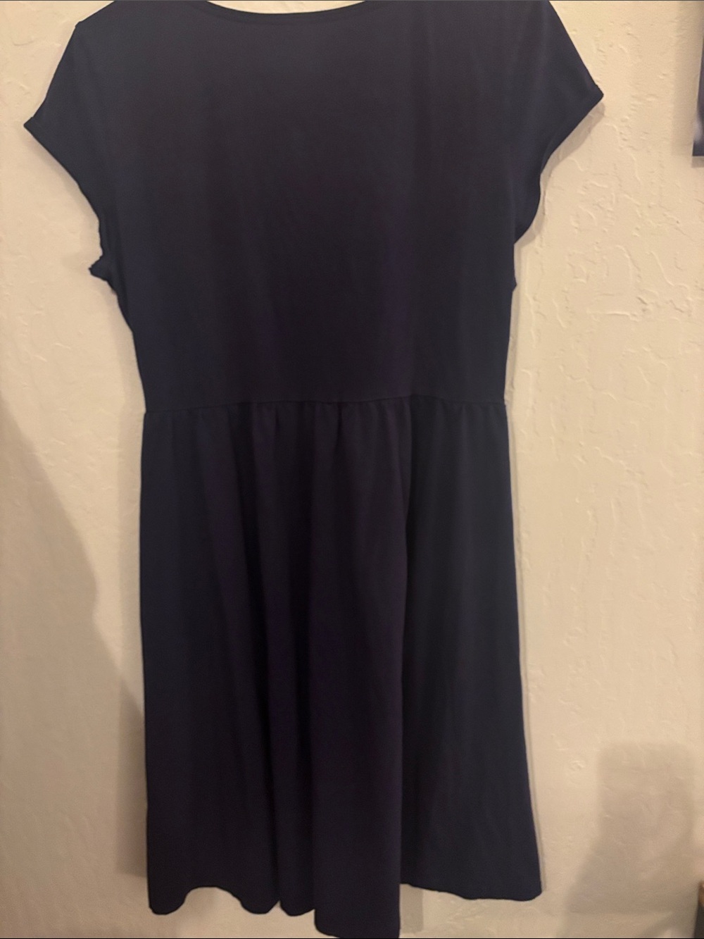 Pact Navy Wrap-Style Midi Dress - Picture 4 of 4